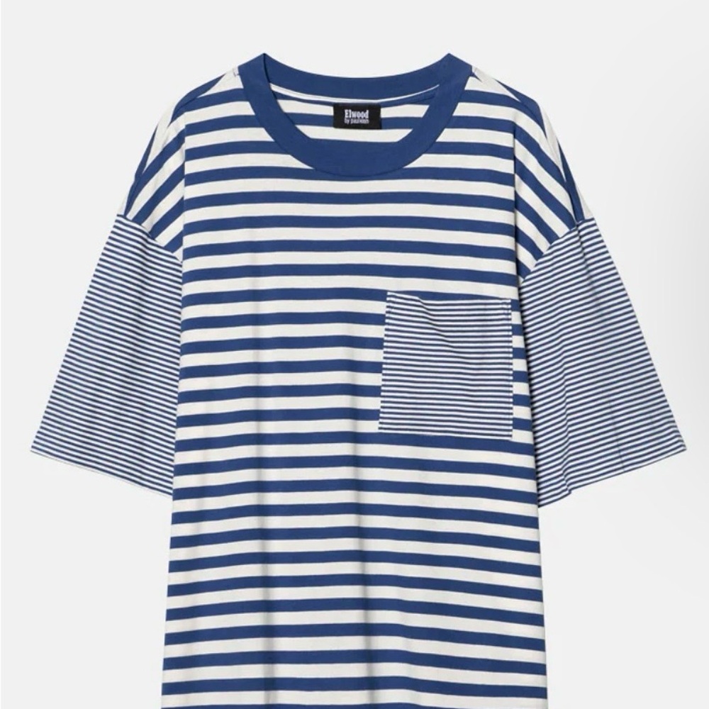 Elwood by Paul Klein stripes galore tee - XL